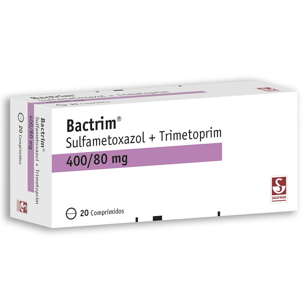 Bactrim 400 mg/80 mg 20 Comprimidos