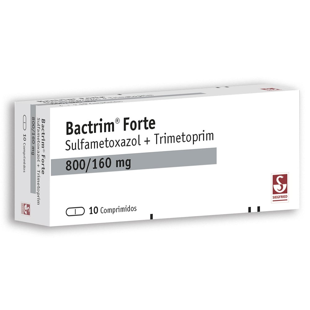 Bactrim Forte 800 mg/160 mg 10 Comprimidos