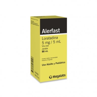 Alerfast Jarabe 5 mg/5 ml 50 ml