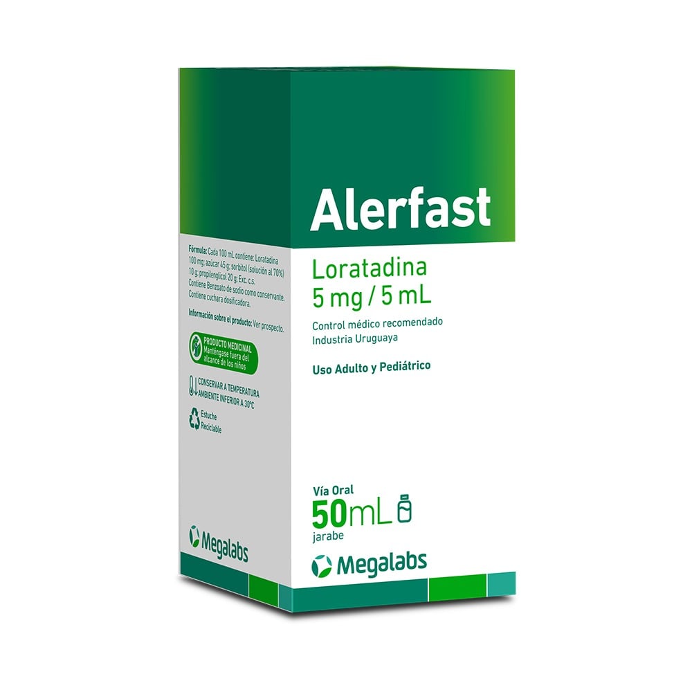 Alerfast Jarabe 5 mg/5 ml 50 ml