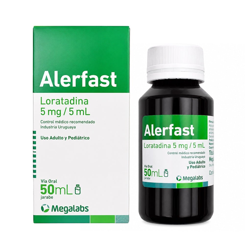Alerfast Jarabe 5 mg/5 ml 50 ml