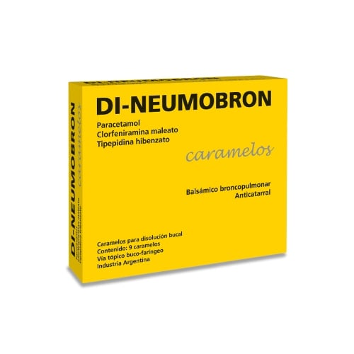 Di-Neumobron 9 Caramelos para Disolución Bucal