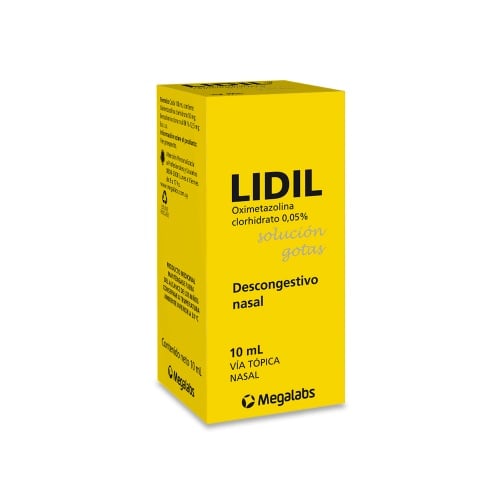 Lidil 0.05% Gotas 10 ml