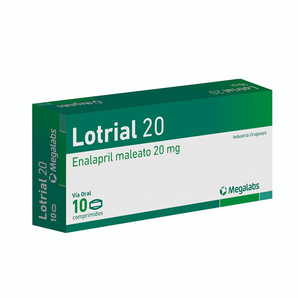 LOTRIAL 20 MG 10 COMPRIMIDOS