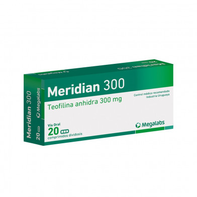 MerIdian 300 mg 20 Comprimidos Dividosis