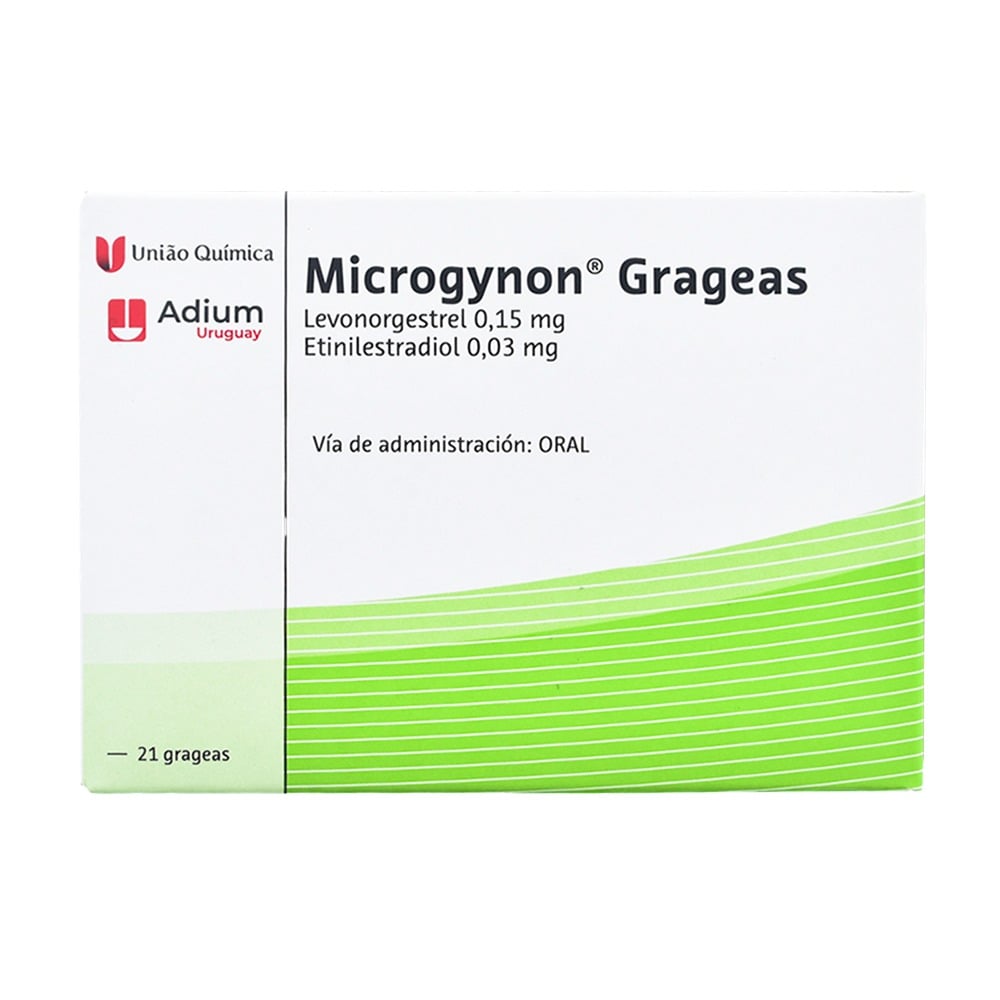 Microgynon 21 Grageas