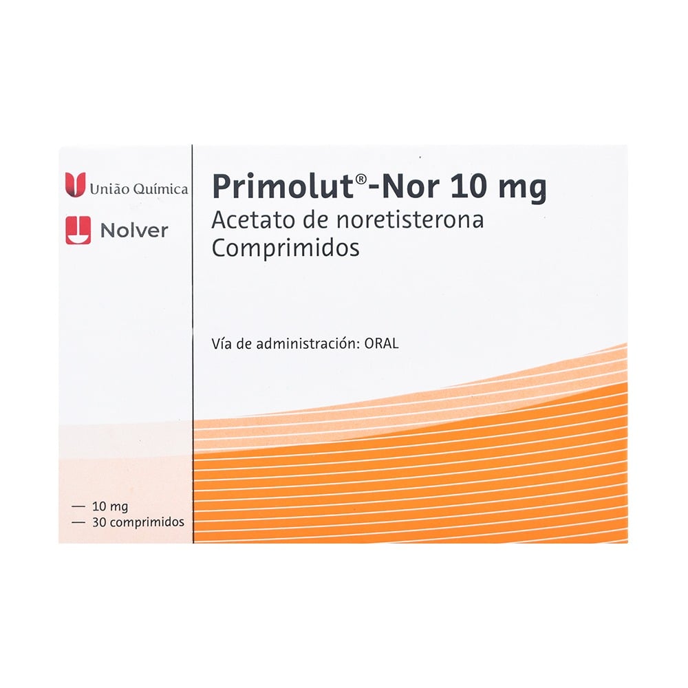 Primolut Nor 10 mg 30 Comprimidos