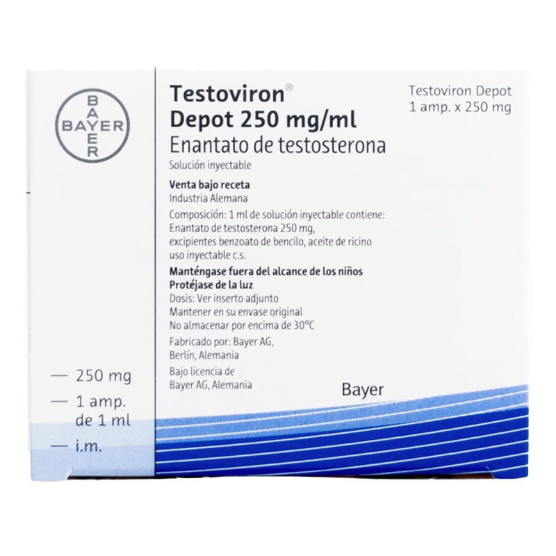 Testoviron Depot 250 mg/mL 1 Ampolla