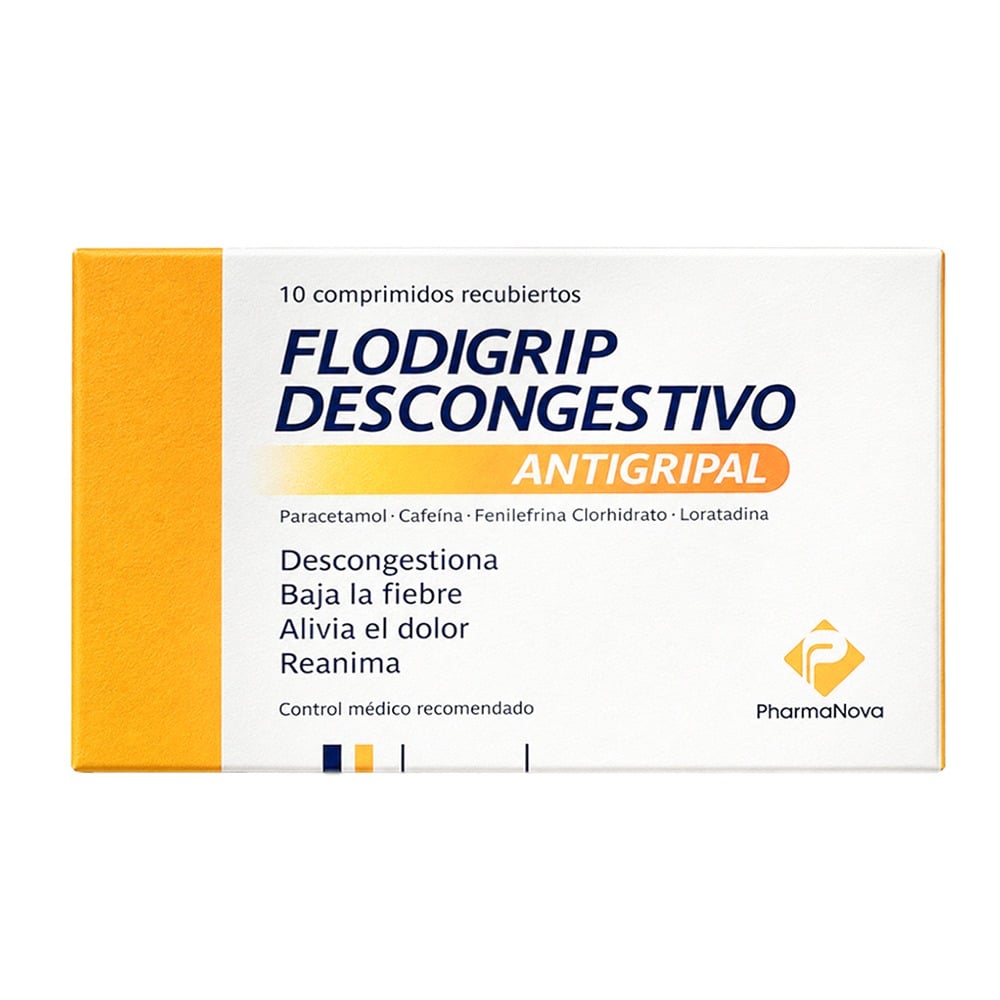 FLODIGRIP NF DESCONGESTIVO COMPRIMIDOS