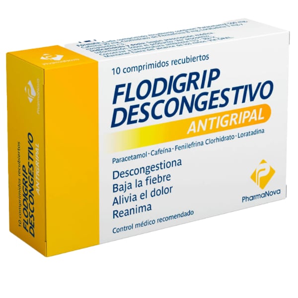 FLODIGRIP NF DESCONGESTIVO COMPRIMIDOS