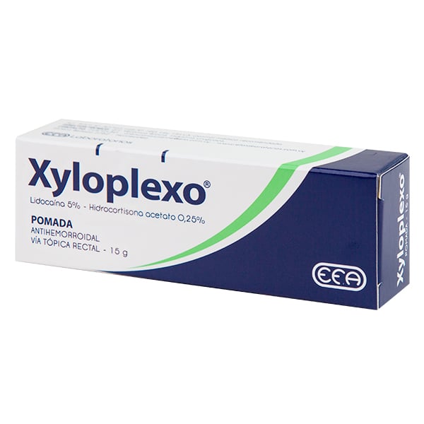 Xyloplexo 5%/0.25% Antihemorroidal Pomada 15 g