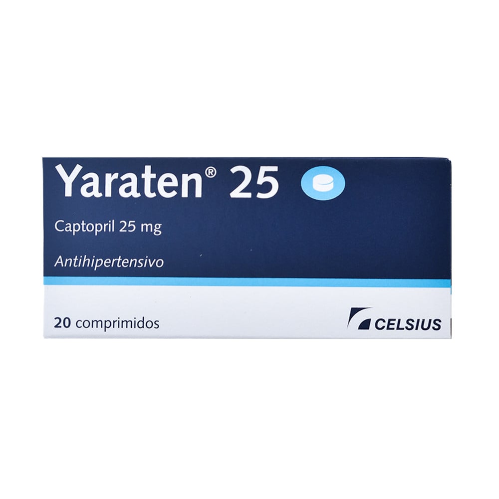 Yaraten 25 mg 20 Comprimidos