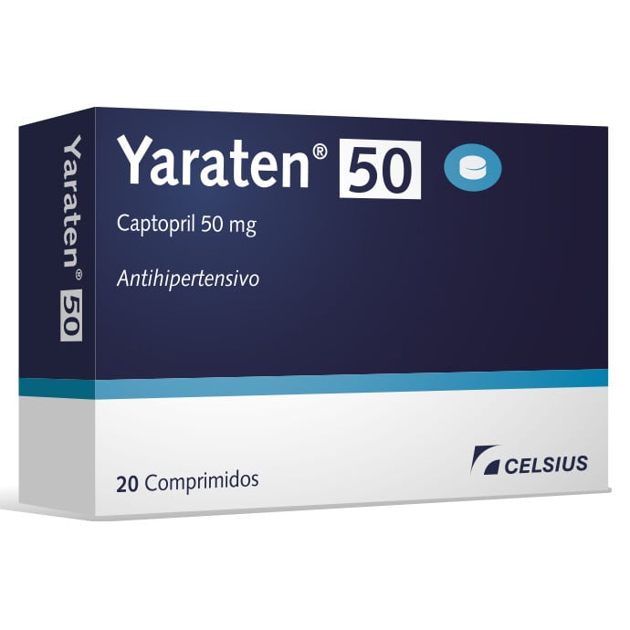 Yaraten 50 mg 20 Comprimidos