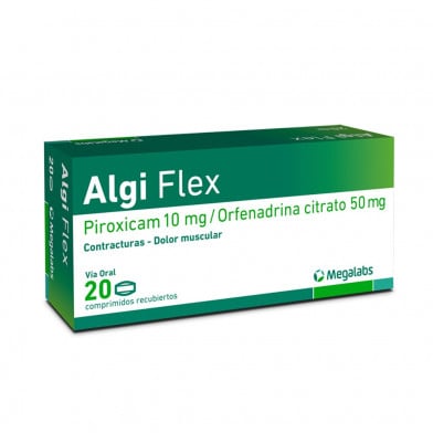 Algi Flex 10 mg/50 mg 20 Comprimidos Recubiertos
