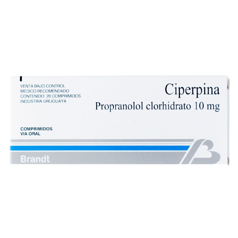 Ciperpina 10 mg 20 Comprimidos
