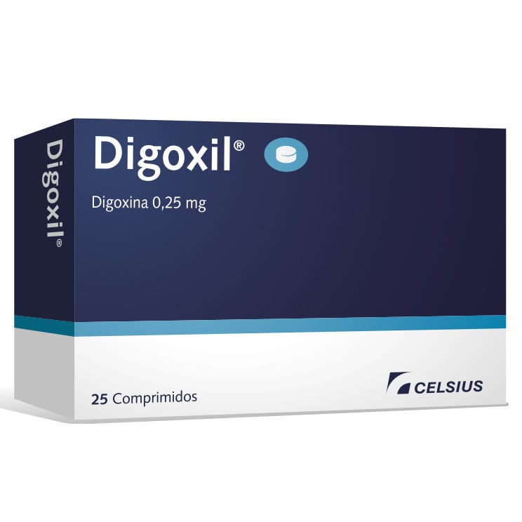 DIGOXIL 25 COMRIMIDOS