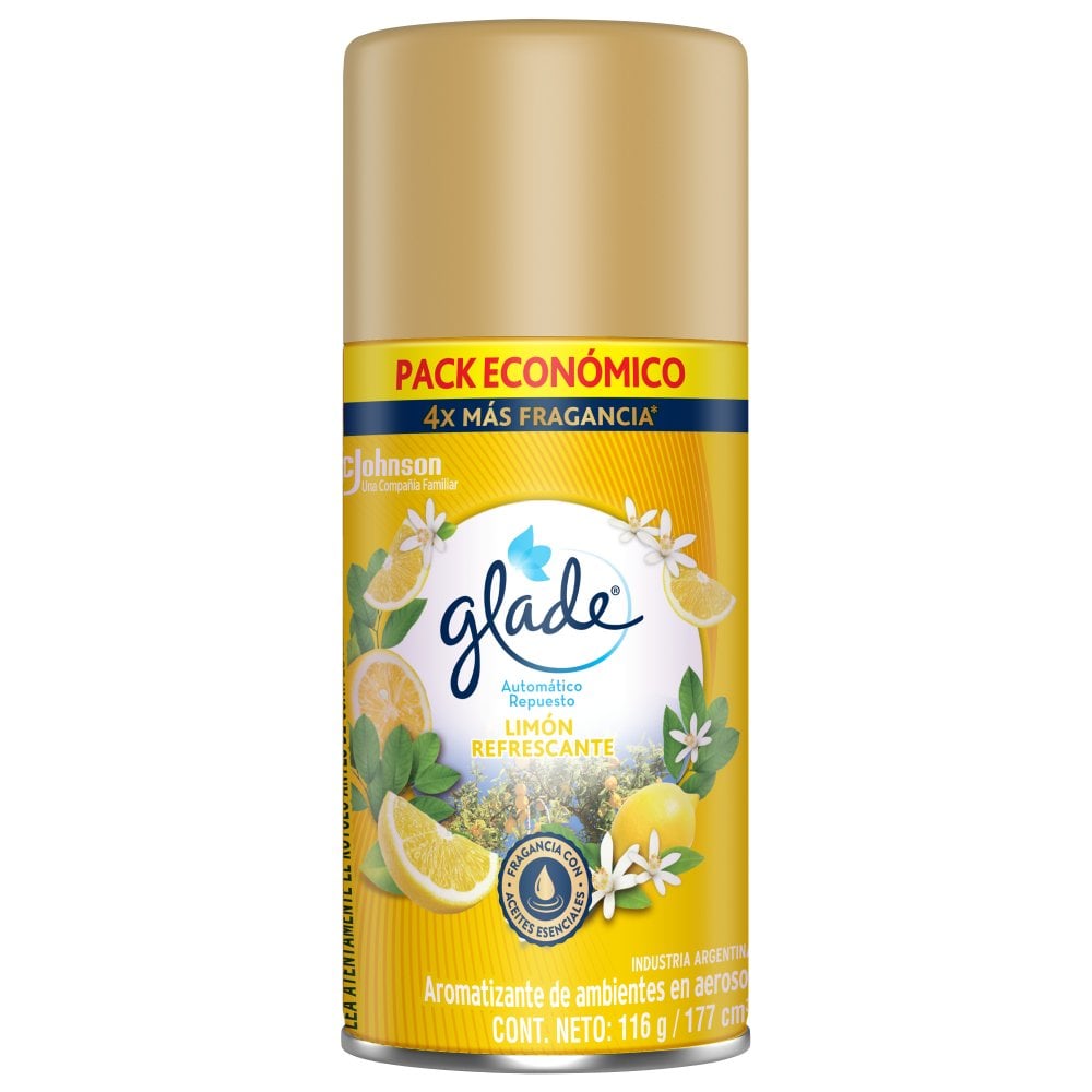 Repuesto Aromatizante Automático Glade Limón 110 g
