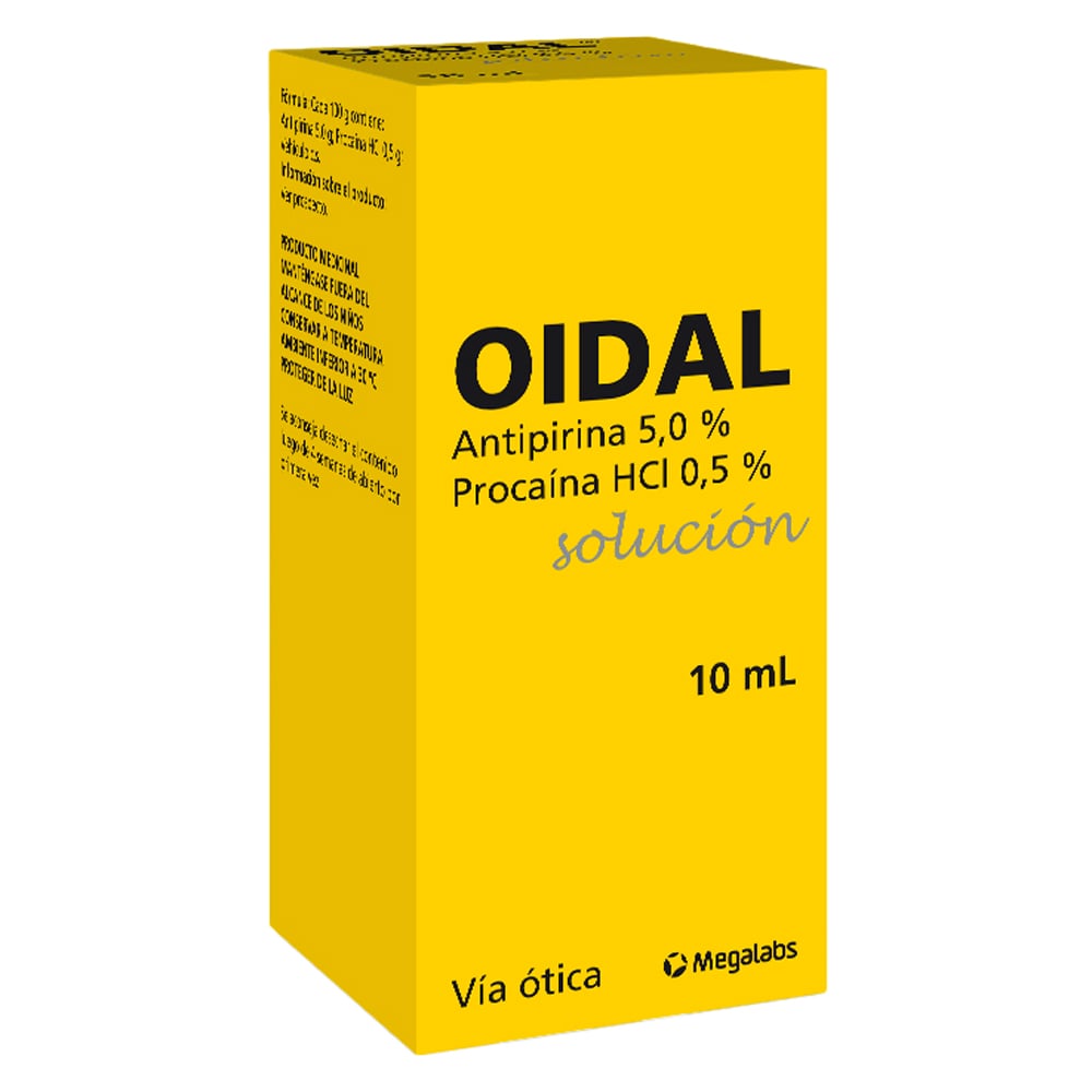 Oidal 5.0%/0.5% Solución 10 ml