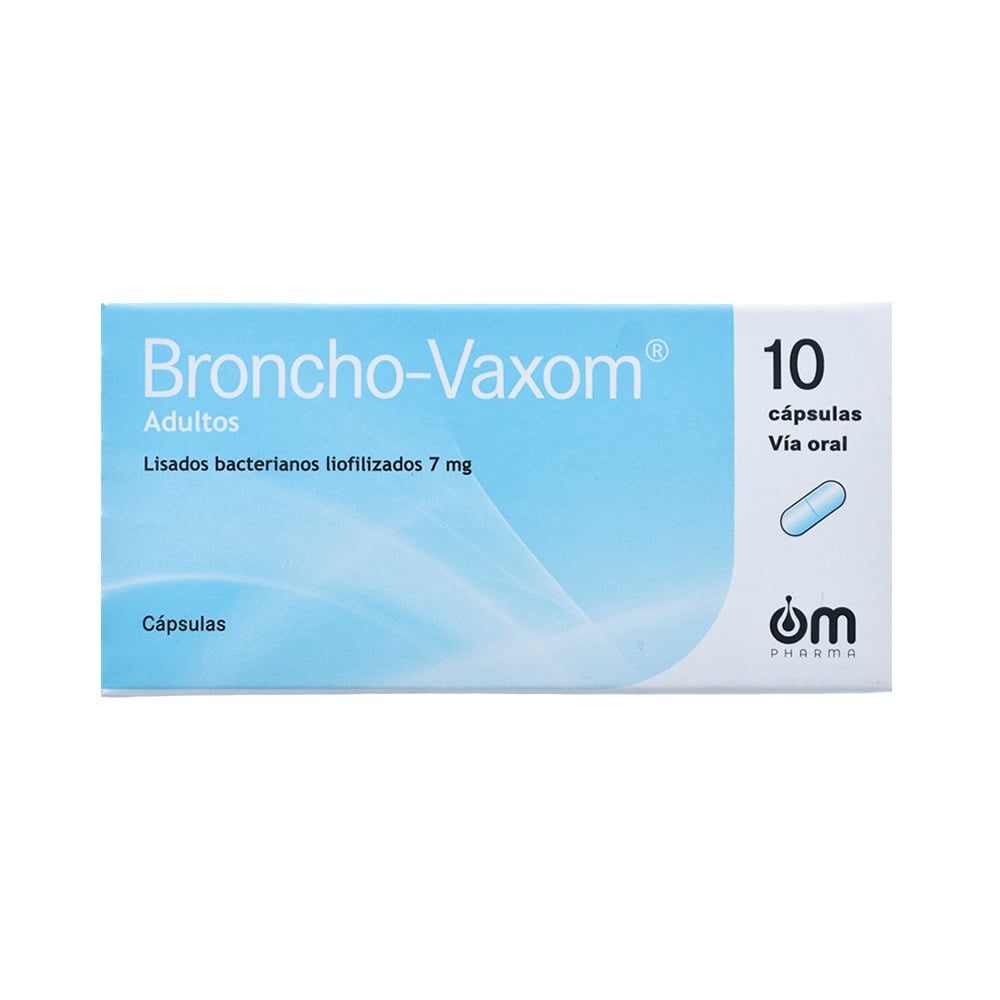 Broncho-Vaxom Adultos 10 Cápsulas
