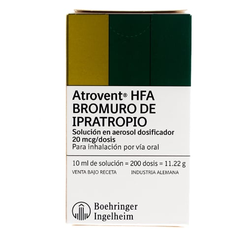 Atrovent HFA 20 mcg Aerosol 200 Dosis