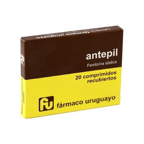 Antepil 100 mg 20 Comprimidos Recubiertos