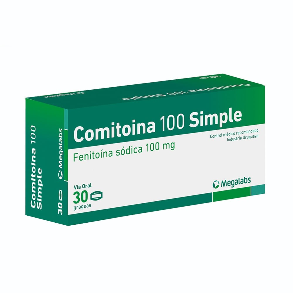 COMITOINA SIMPLE 100 MG 30 GRAGEAS