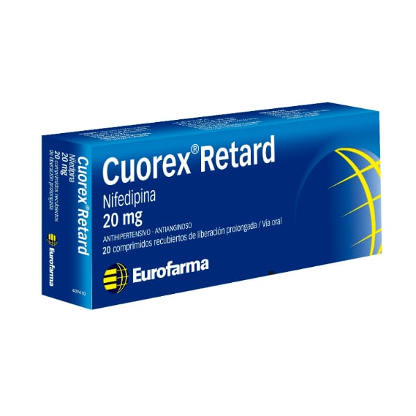 Cuorex Retard 20 mg 20 Comprimidos Recubiertos LP