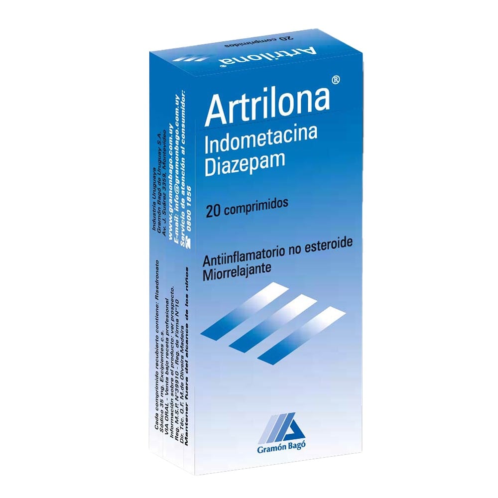 Artrilona 20 Comprimidos