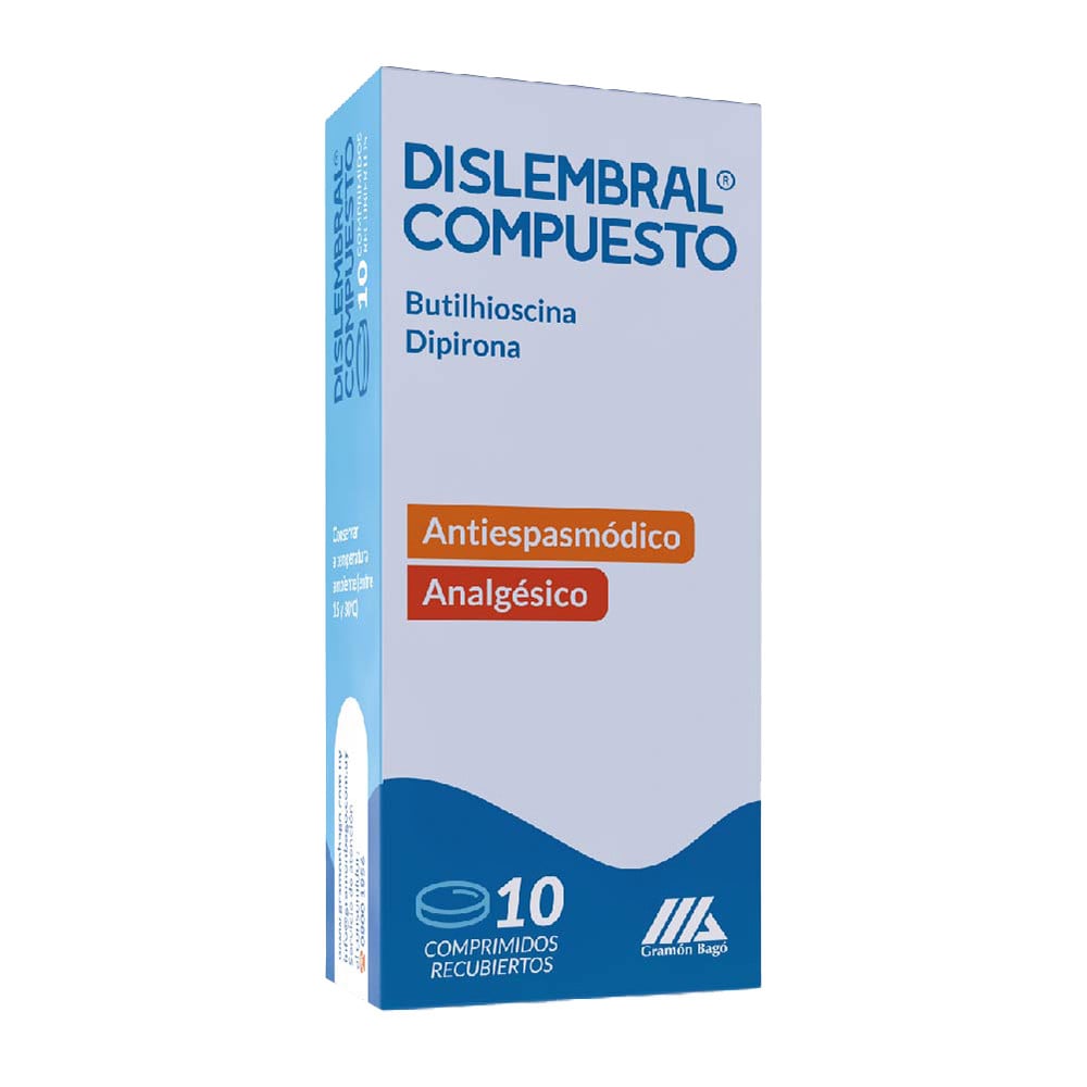 Dislembral Compuesto 10 Comprimidos Recubiertos