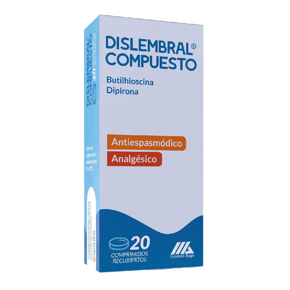 Dislembral Compuesto 20 Comprimidos Recubiertos
