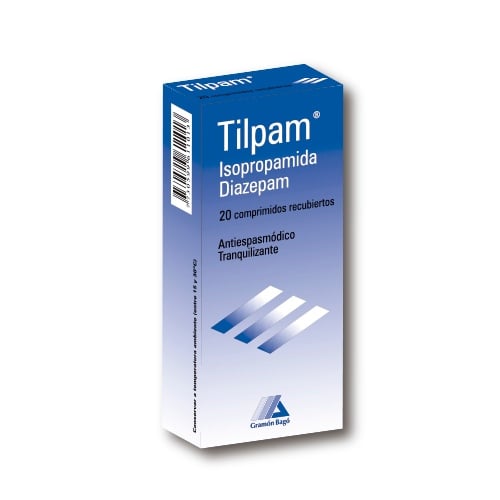 Tilpam 20 Comprimidos Recubiertos