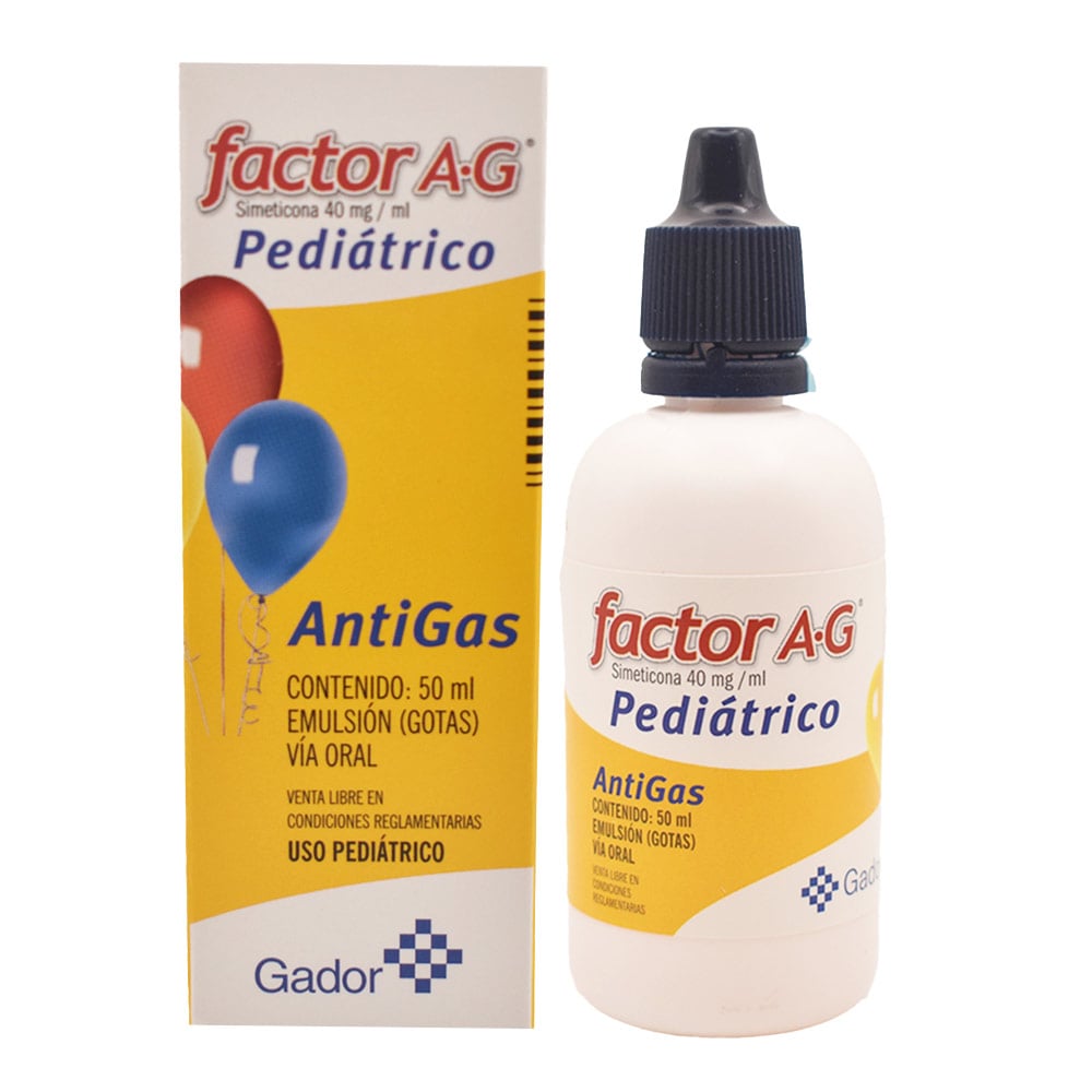 Factor AG 40 mg/ml Pediátrico Gotas 50 ml