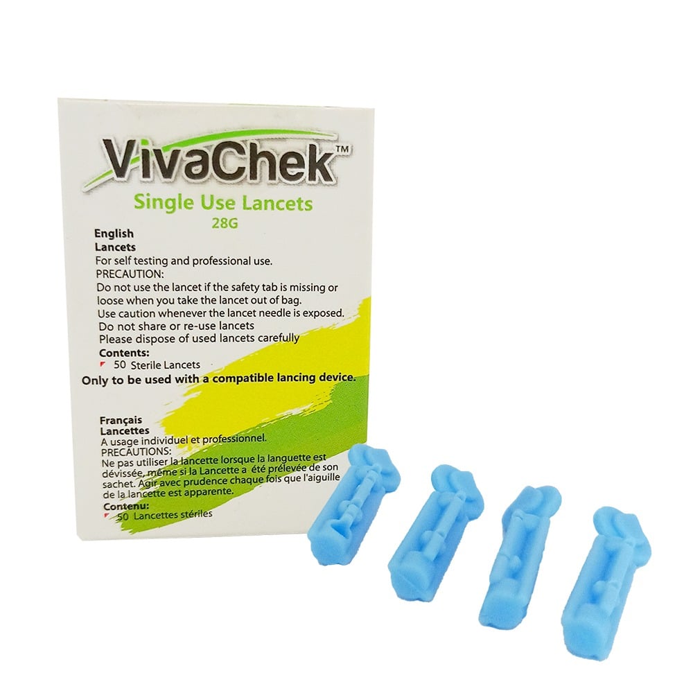 Lancetas Vivachek 50 Unidades