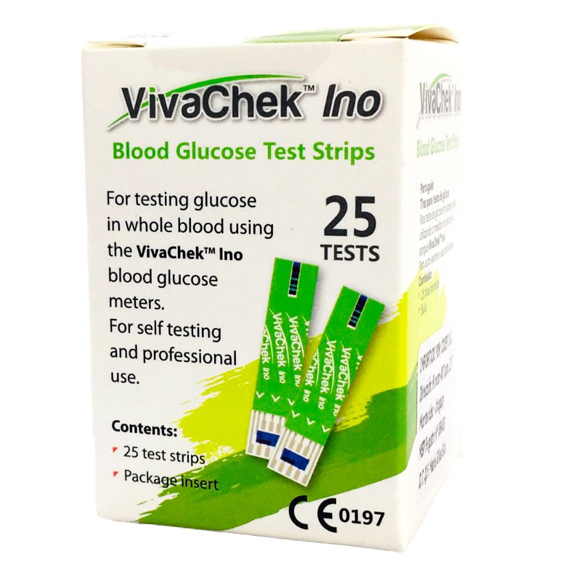 Tiras Vivachek Ino 25 Unidades