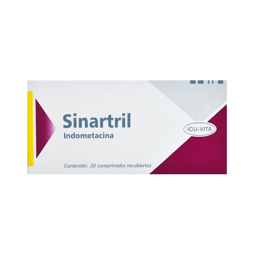 Sinartril 25 mg 20 Comprimidos Recubiertos