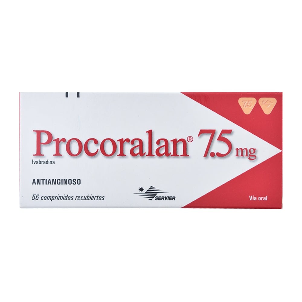 Procoralan 7.5 mg 56 Comprimidos Recubiertos