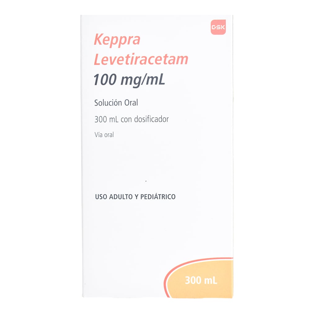 Keppra 100 mg/ml Solución 300 ml