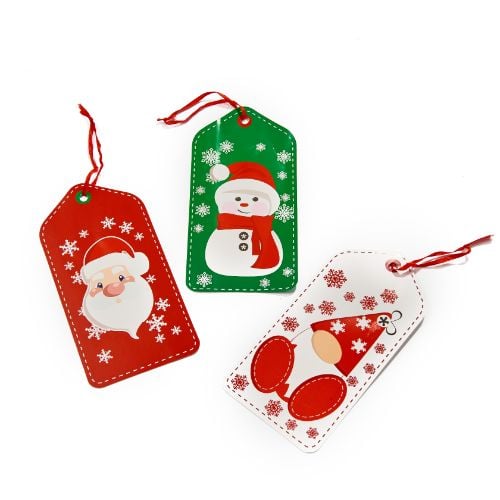 Etiqueta para Regalo Farma Hogar Diseño Navideño