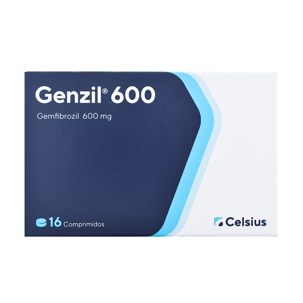 Genzil 600 mg 16 Comprimidos