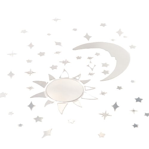 Vinilo Espejo Farma Hogar Estrella y Luna