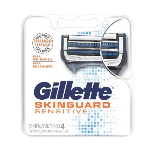 Repuesto de Afeitadora Gillette Skinguard Sensitive 4 Unidades