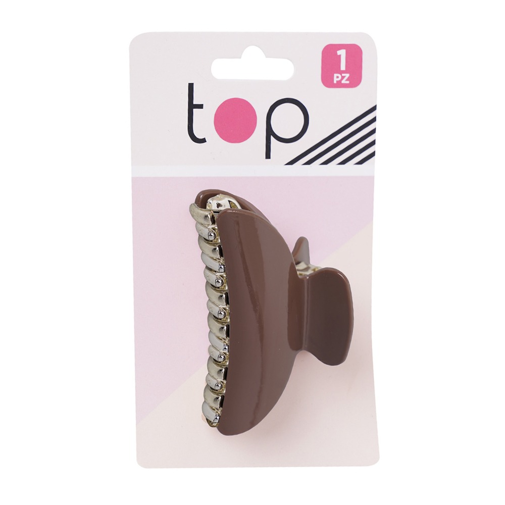 Pinza para el Pelo Top Grande 1 Unidad Colores Surtidos