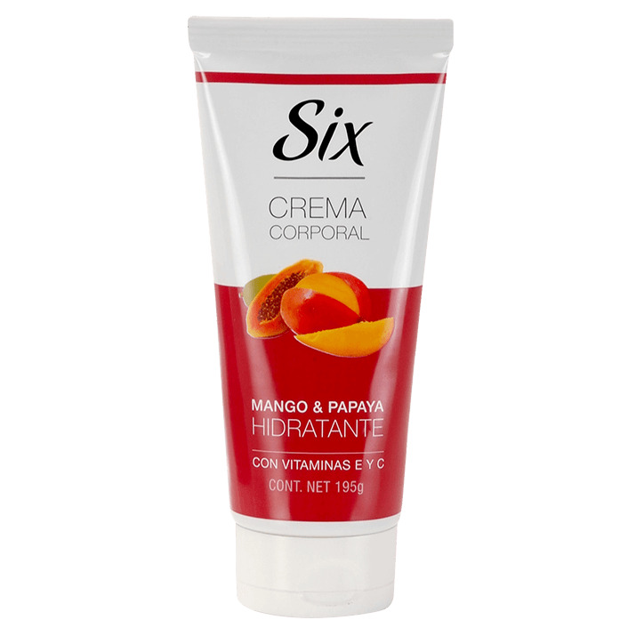 Crema Corporal Six Papaya y Mango 195 g