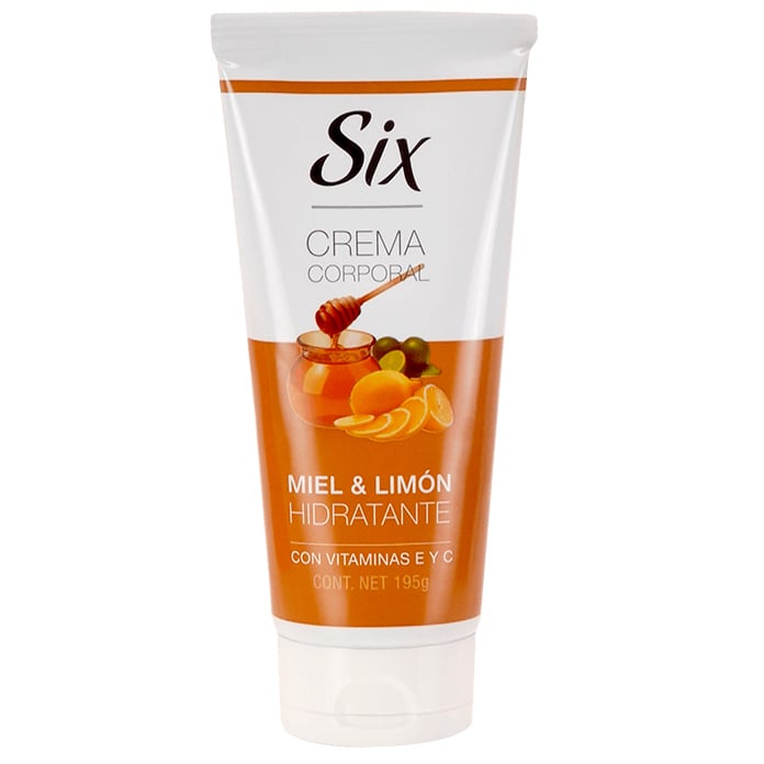 Crema Corporal Six Miel y Limón 195 g