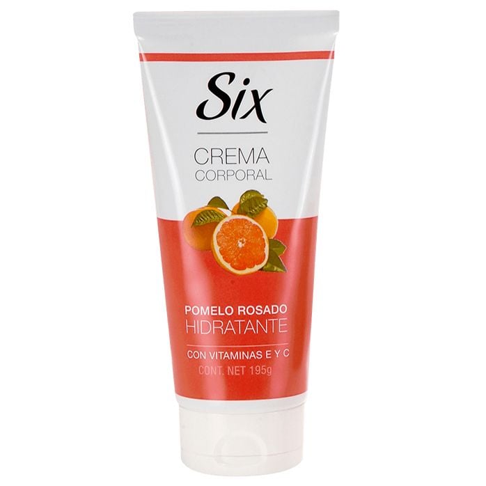Crema Corporal Six Pomelo Rosado 195 g