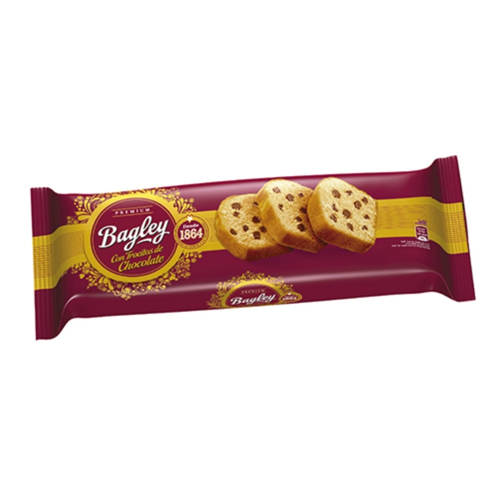 Budín Bagley con Chocolate 215 g   