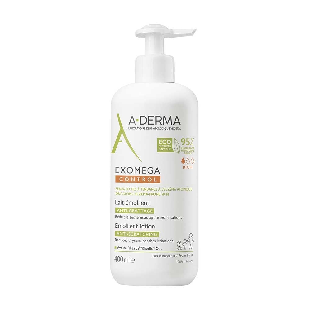 Leche A-Derma Control Exomega 400 ml