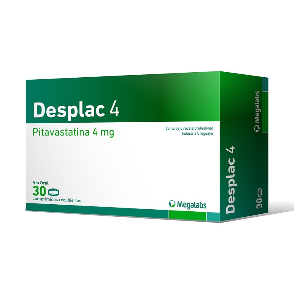 Desplac 4 mg 30 Comprimidos Recubiertos