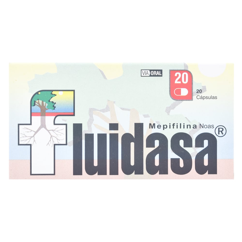 Fluidasa 150 mg 20 Cápsulas