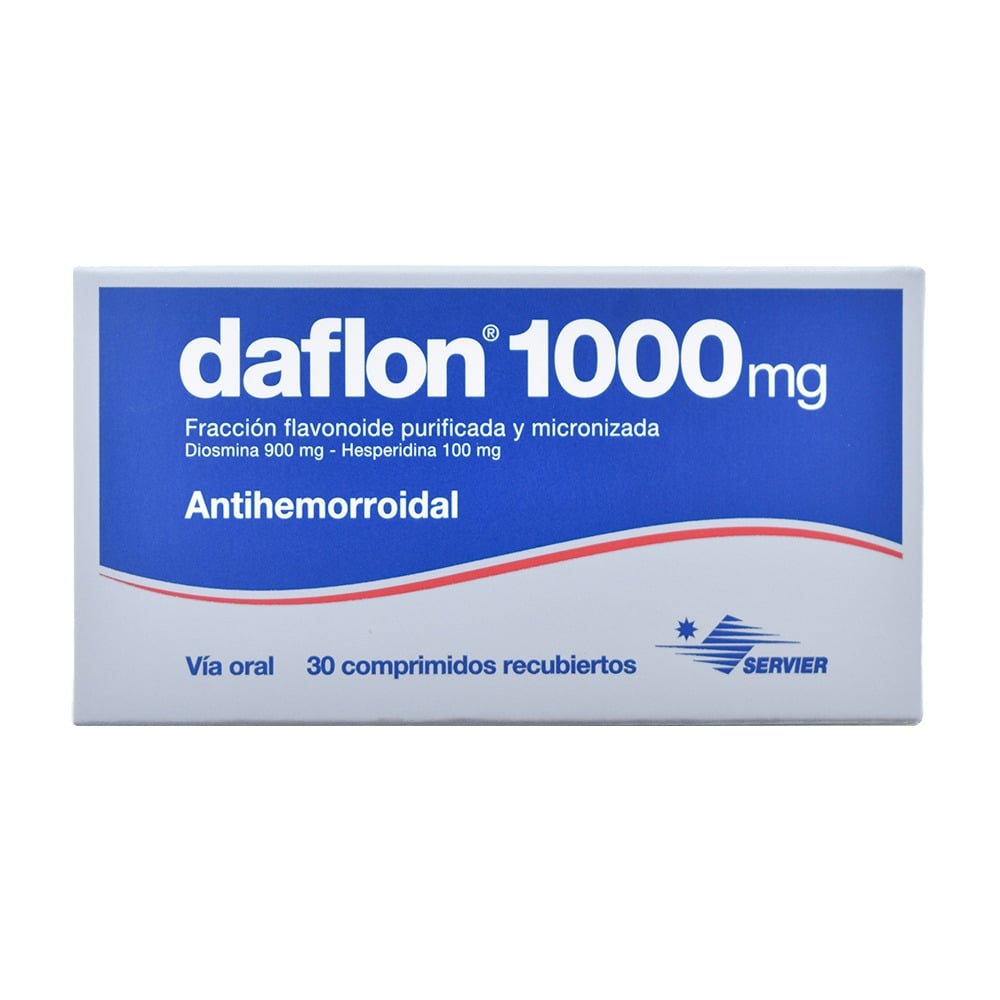 Daflon 1000 mg 30 Comprimidos Recubiertos